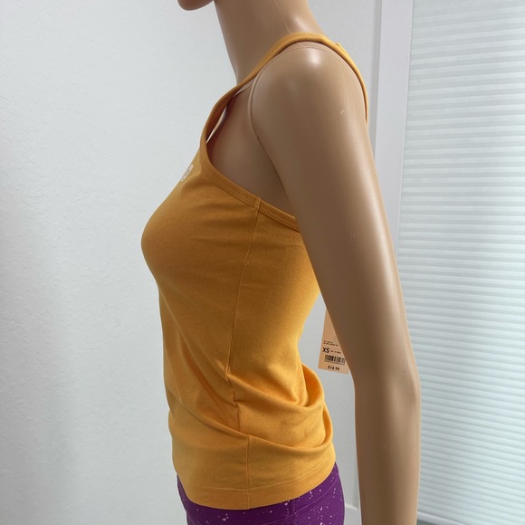 Womens GAP Tank Top XS Yellow + Dark Green (check description) - Picture 4 of 11